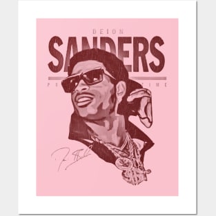 Deion Sanders Soft Pink Posters and Art